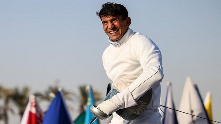 El argentino vive su primera experiencia olímpica. Foto: NA - COA