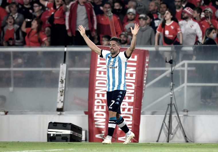 Hauche se fue de Racing. Foto: Télam