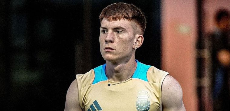 El Colo se entrena bajo las ordenes de Lionel Scaloni Foto: Archivo