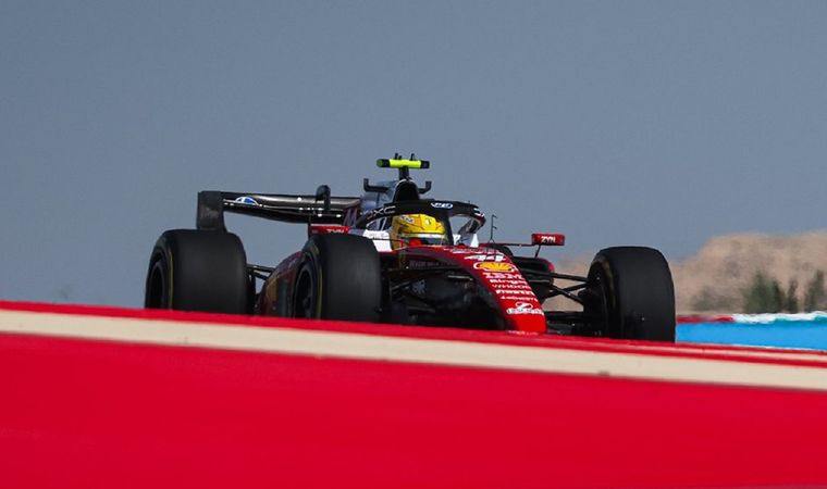 El nuevo alerón de Ferrari fue evaluado en pista durante la segunda semana de pruebas en Baréin.