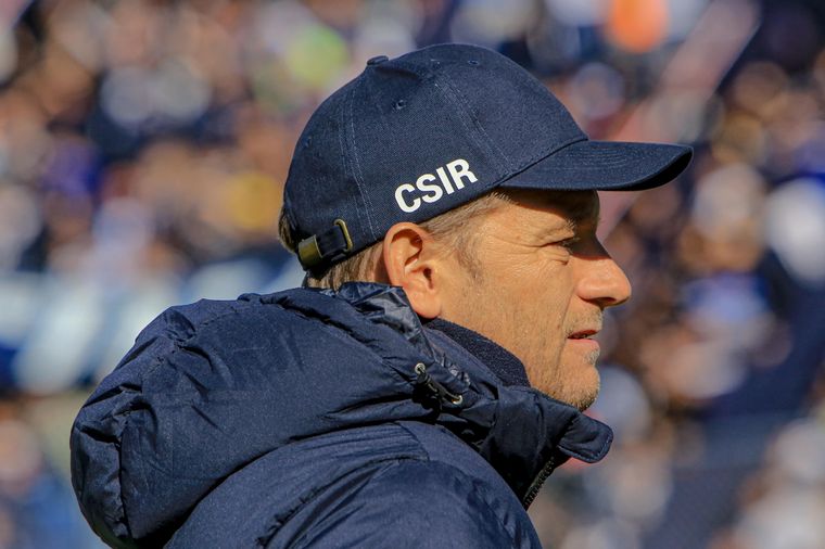 El DT habló post triunfo en Junín. Foto: Fabián Salamone / MDZ