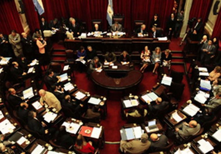Los senadores inician el debate por Aerolíneas y Austral. Foto: Agencias