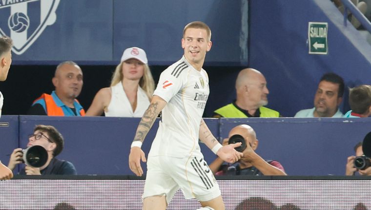 Franco Mastantuono por fin se destapó y comenzó a marcar para el Real Madrid.