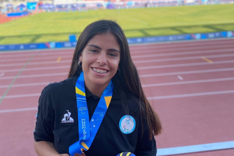 Karen Tassi, la mendocina que competirá en los Paralímpicos. Foto: Instagram