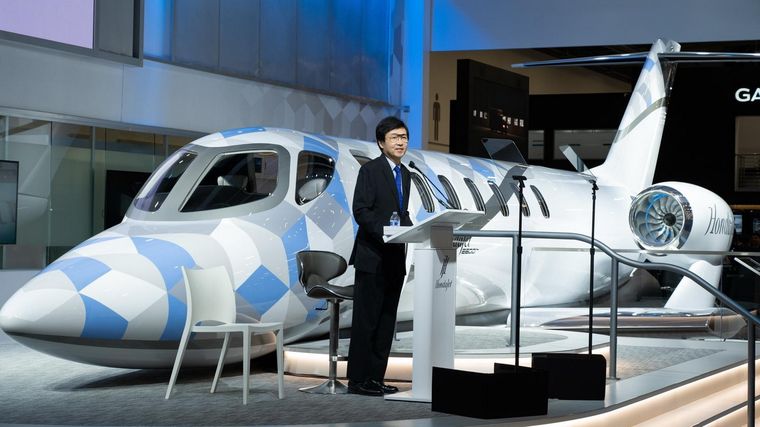 Honda Aircraft presentó su Honda Jet 2600. Foto: Honda Aircraft.