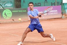Joaquín Ojer avanzó a segunda ronda del torneo. Foto: Juan Borsani/MDZ
