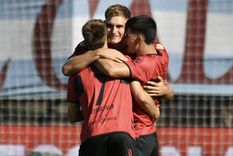 Pellegrino se convirtió en el máximo goleador del Calamar desde su regreso a Primera (15). Foto: Fotobaires Pellegrino se convirtió en el máximo goleador del Calamar desde su regreso a Primera (15). Foto: Fotobaires