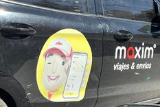 Así se ven los autos de la empresa que, hasta hoy, estaba prohibida por el Gobierno Foto: MDZ.