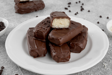 MDZol | Disfrutá cada bocado de esta barra de chocolate y coco