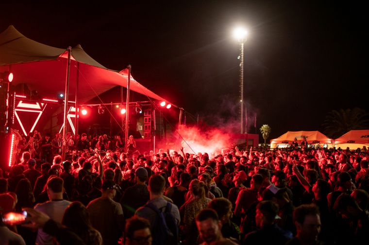 La fiesta del Fan Zone del Moto GP hizo vibrar a todos en Termas de Río Hondo Foto: Prensa Moto GP