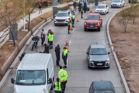 Operativos viales en Luján de Cuyo