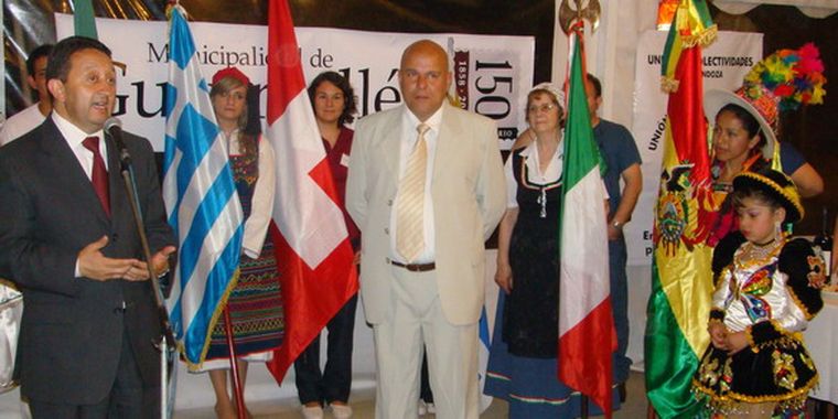 Encuentro de colectividades. Foto: Gentileza