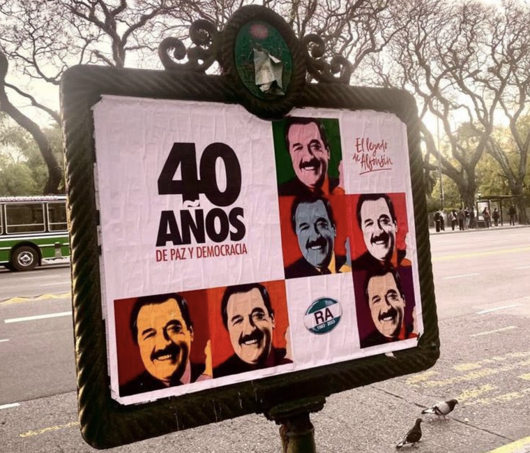 La Justicia Nacional Electoral lanzó un comunicado por los 40 años de democracia Foto: Twitter UCR