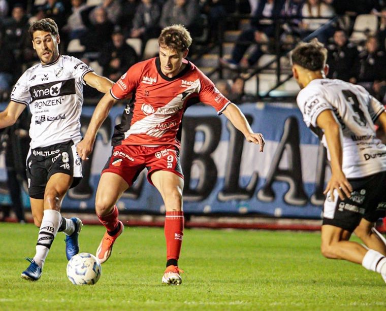 Pío Bonacci, en acción. Foto: Prensa Deportivo Maipú