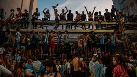 La encuesta asegura que el hincha argentino se caracteriza por su intensidad. La encuesta asegura que el hincha argentino se caracteriza por su intensidad.