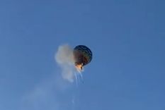 video: globo aerostatico se incendio en pleno vuelo y se estrello en brasil video: globo aerostatico se incendio en pleno vuelo y se estrello en brasil