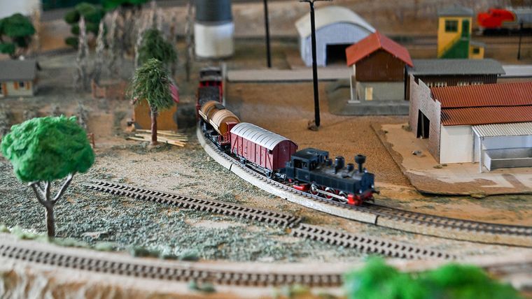 Una de las maquetas que se pueden ver en el Museo. Fueron realizadas por aficionados y colaboradores durante meses. Una de las maquetas que se pueden ver en el Museo. Fueron realizadas por aficionados y colaboradores durante meses.