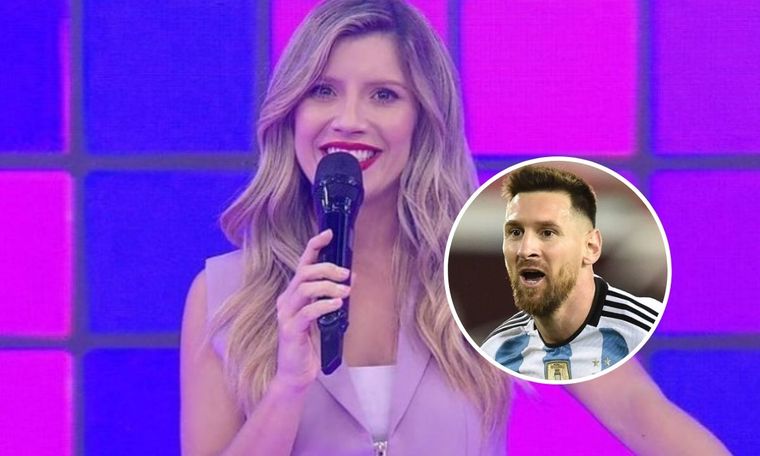 Laurita Fernández encontró una increíble coincidencia con Lionel Messi La conductora y bailarina expresó toda su felicidad en Instagram