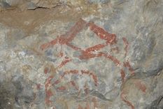 Los jeroglíficos hallados en 2022 Foto: B. Genç, Archive of the Bogazköy-Expedition, DAI , German Archaeological Institute