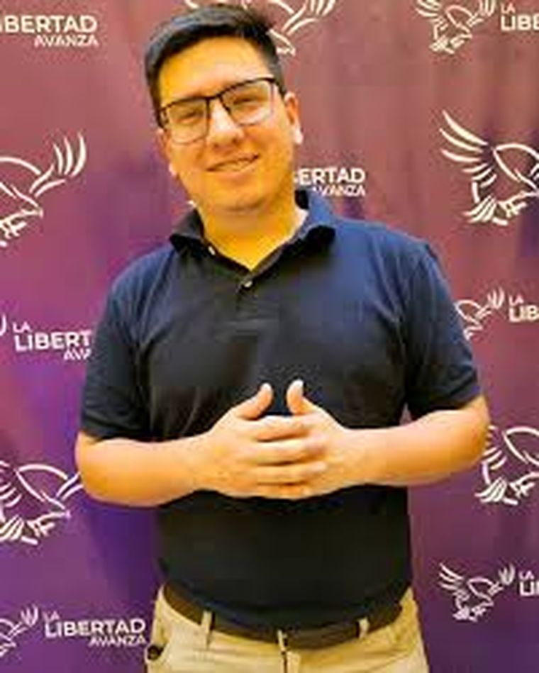 Pablo Emanuel López, el concejal libertario denunciado. Foto: Instagram @lopezpablolla