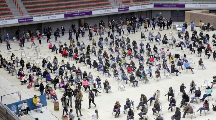 La vacunación sigue avanzando. Foto: Gobierno de Mendoza