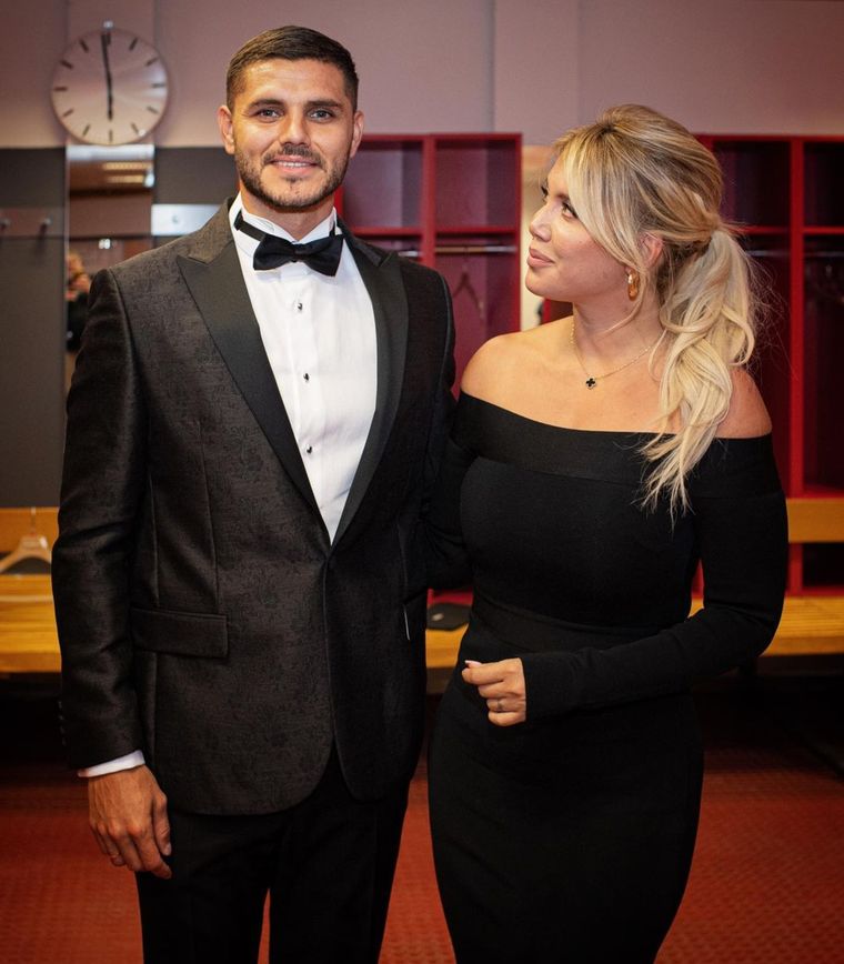 Mauro Icardi y Wanda Nara, en el ojo de la tomenta. Foto: Instagram @mauroicardi.