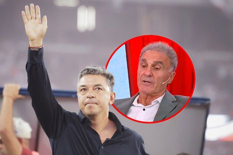 Oscar Ruggeri liquidó a Marcelo Gallardo. Oscar Ruggeri liquidó a Marcelo Gallardo.