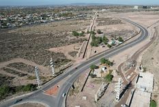 El acueducto tiene una extensión de 4 kilómetros. Foto: Gobierno de Mendoza El acueducto tiene una extensión de 4 kilómetros. Foto: Gobierno de Mendoza