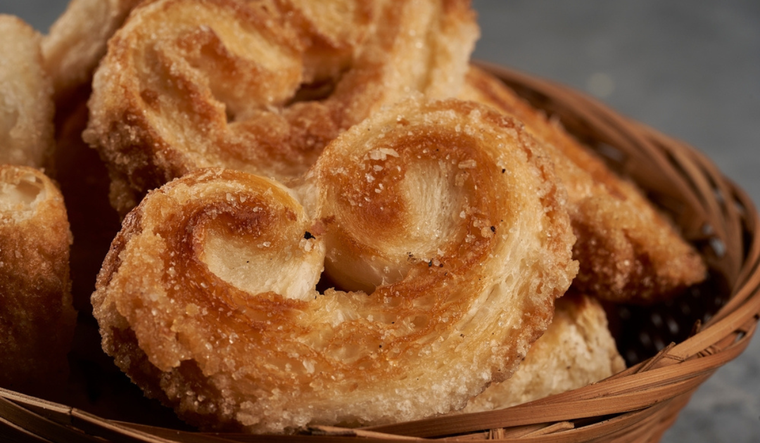 Palmeras de hojaldre: sencillas, rápidas y deliciosas Foto: Shutterstock