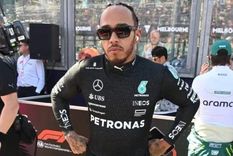 Hamilton recordó la definición del 2021 y fue lapidario. Foto: @MercedesAMGF1