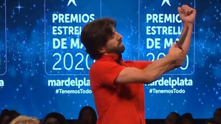 Tenso episodio en la entrega de los Estrella de Mar