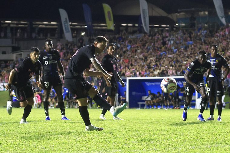 Lionel Messi vivió una muy particular jornada en el amistoso de Inter Miami en Puerto Rico.&nbsp;