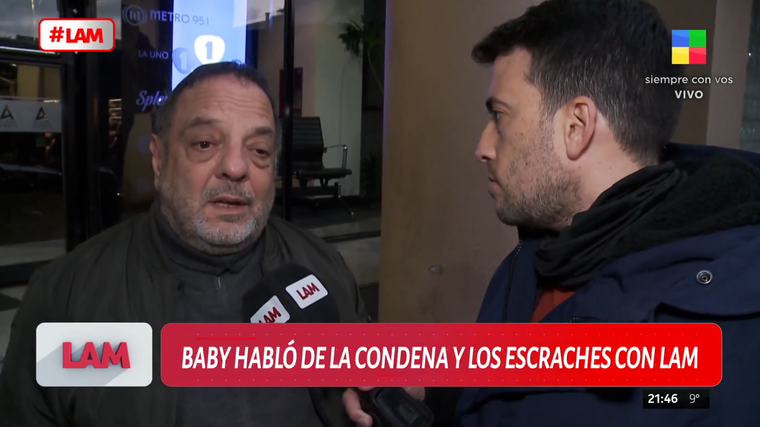 Baby Etchecopar opinó de la condena y habló sobre las amenazas a periodistas. Foto: captura de pantalla TV/ América. Baby Etchecopar opinó de la condena y habló sobre las amenazas a periodistas. Foto: captura de pantalla TV/ América.