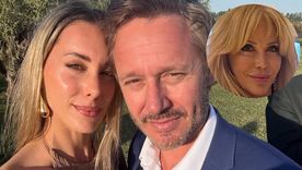 Anita Espasandín, pareja de Benjamín Vicuña, marcó territorio frente a Graciela Alfano. Anita Espasandín, pareja de Benjamín Vicuña, marcó territorio frente a Graciela Alfano.