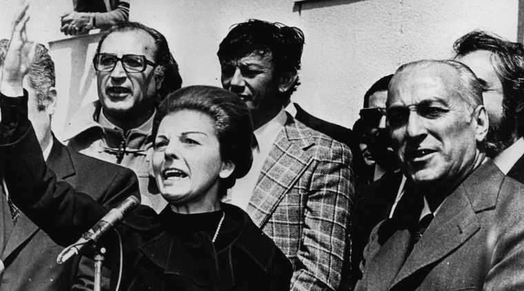 María Estela Isabel Martínez de Perón y José López Rega. Foto: Avaxnews