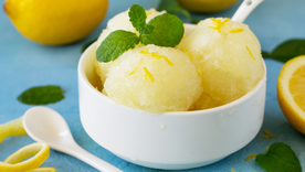 Receta de sorbete de limón súper refrescante y fácil Receta de sorbete de limón súper refrescante y fácil