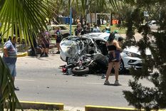 El accidente en el que participó el vehículo Maxim.&nbsp;