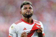 El delantero del Millonario no para de convertir goles y mete presión en Colombia. Foto: EFE