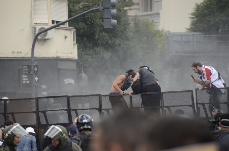 Siguen las repercusiones por los incidentes del miércoles Foto: Juan Mateo Aberastain / MDZ