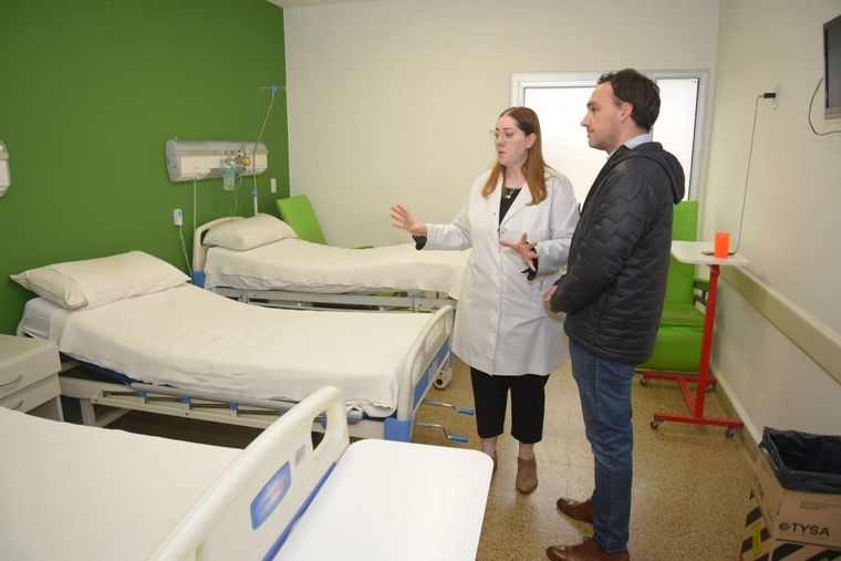 El ministro de Salud de la provincia estuvo presente en la inauguración del nuevo espacio de atención de salud mental en el Valle de Uco. Foto: Prensa Gobierno de Mendoza