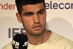 Alcaraz quedó eliminado en semifinales del Argentina Open Foto: Juan Mateo Aberastain Zubimendi / MDZ