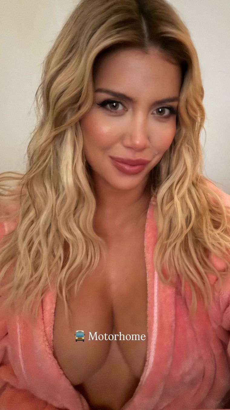 Wanda Nara sorprendió con una picante foto en redes. Wanda Nara sorprendió con una picante foto en redes. 