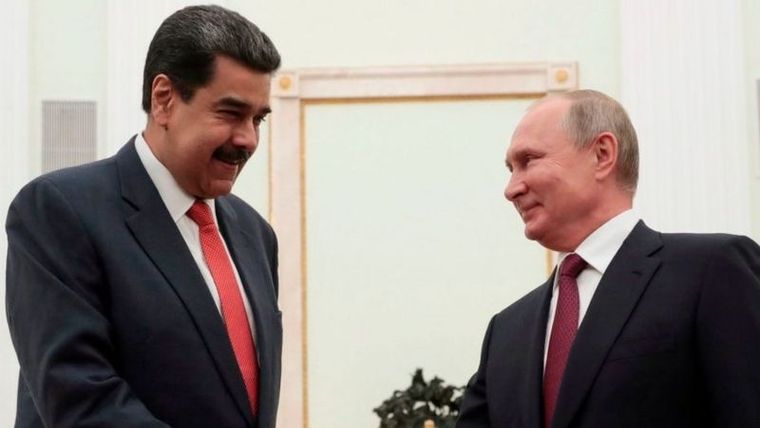 Nicolás Maduro y Vladimir Putin, dos piedras en el zapato de Donald Trump.