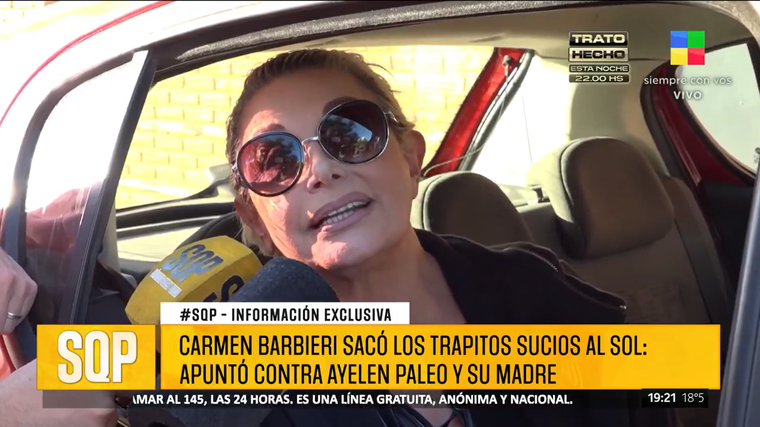 Carmen Barbieri opinó fuertemente. Foto: captura de video/ América TV. Carmen Barbieri opinó fuertemente. Foto: captura de video/ América TV. 