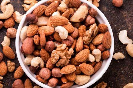 Los frutos secos tienen numerosos beneficios para la salud Foto: Shutterstock