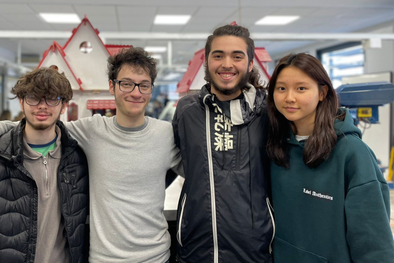 MDZol | De izquierda a derecha: Marcos, Matías, Agustín y Valentina