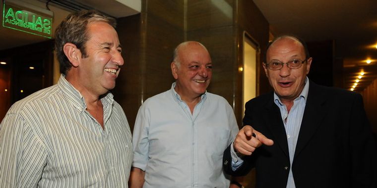 Cobos, Jaliff y Biffi, distintas opiniones sobre la reelección. Foto: Nacho Gaffuri / MDZ