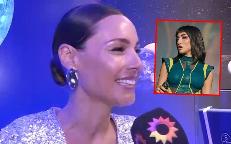 Pampita habló de la drástica medida que tomó María Becerra contra el hate. Foto: Captura TV / Instagram María Becerra