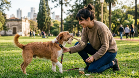 Se puede corregir la conducta del perro. Fuente: IA Gemini. Se puede corregir la conducta del perro. Fuente: IA Gemini.