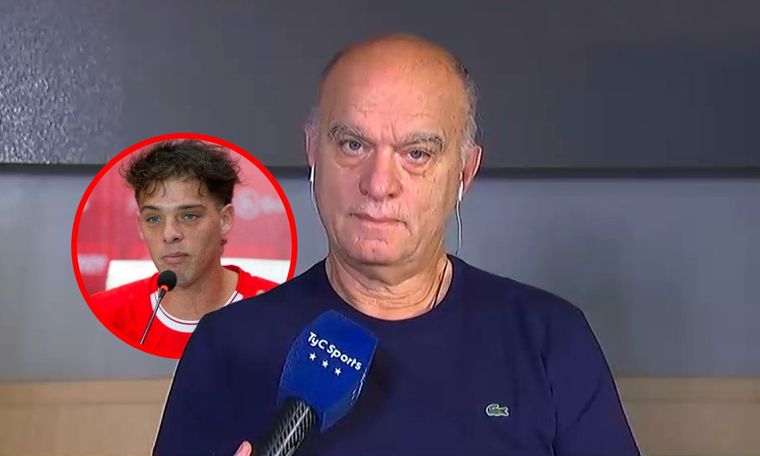 Grindetti habló de la colecta de Independiente y Maratea.